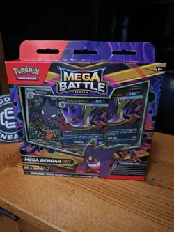 Mega Battle Deck (M Gengar EX) Pokemon TCG Rare Haunter Promo 027 Sealed New - Image 5