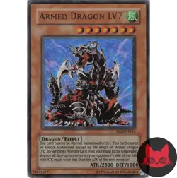 Yugioh Armed Dragon LV7 DR3-EN015 Ultra Rare MP - Image 1