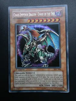 Yugioh Chaos Emperor Dragon - Envoy Of The End IOC-000 1st Edition - Image 1
