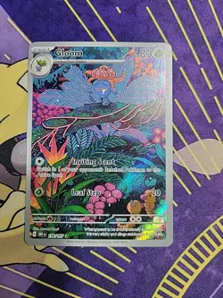 Gloom 198/197 Obsidian Flames Pokemon Card Illustration Rare Holo Near Mint - Image 1