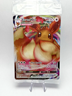 2021 Pokemon TCG Sword & Shield Sealed Eevee Vmax Black Star Promo Card SWSH087 - Image 1