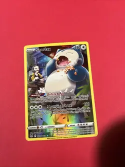 Pokemon TCG Snorlax Lost Origin Trainer Gallery Holo Ultra Rare Card TG10/TG30 - Image 1