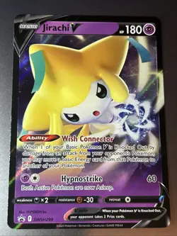 Jirachi V SWSH299 NM Holofoil Promo Rare Pokemon Card - Image 1