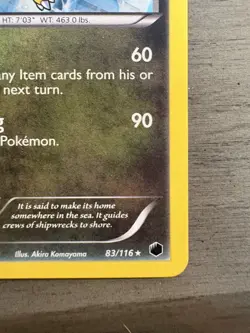 Dragonite 83/116 Cosmos Holo Pokemon TCG Card Blister Exclusive Plasma Freeze - Image 4