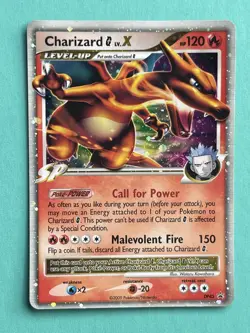 Pokemon TCG Charizard G LV.X DP45 Holo Card Diamond and Pearl - Image 1