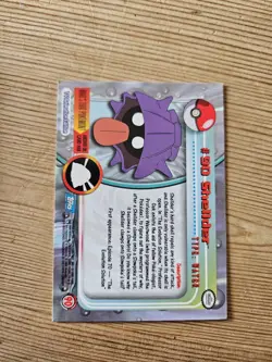 Shellder #90 - Topps Pokemon Card Blue Logo - Image 2