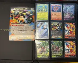 Pokemon TCG and Sports Card Binder Collection Lot 200 + Cards - Image 1