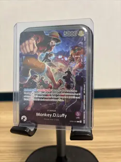 2024 One Piece English Monkey D Luffy #060 PSA Magazine Exclusive Promo Card - Image 2