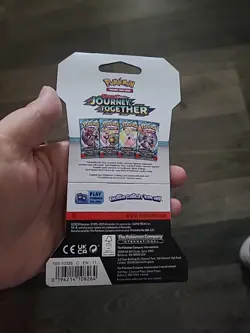 Pokemon Cards - S&V: Journey Together - BLISTER BOOSTER PACK [10 Cards] - New - Image 2
