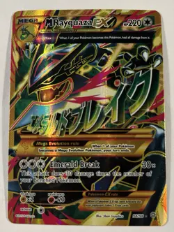 Mega Rayquaza EX - 98/98 - Pokemon Ancient Origins XY Ultra Rare Card MP/HP - Image 1