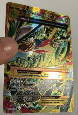 Mega Rayquaza EX - 98/98 - Pokemon Ancient Origins XY Ultra Rare Card MP/HP - Image 3