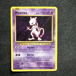MEWTWO Evolutions POKEMON Holo Foil 2016 Trading Card 51/108 TCG - Image 1