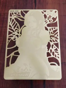 Boa Hancock - One Piece - Goddess Story Gold Metal MSR-008 Card - Image 1