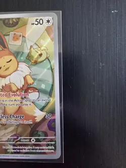Pokemon Card - Eevee 173 Prismatic Evolutions SVP Black Star Promo Holo - Image 2