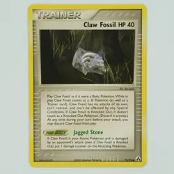Claw Fossil HP 40 78/92 Common Ex Legend Maker Pokemon Card - Image 1