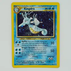 Kingdra 8/111 Holo Rare Neo Genesis Pokemon Card - Image 1