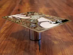 Uta - One Piece - Goddess Story Gold Metal MSR-009 Card - Image 3