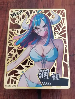 Ulti - One Piece - Goddess Story Gold Metal MSR-006 Card - Image 1