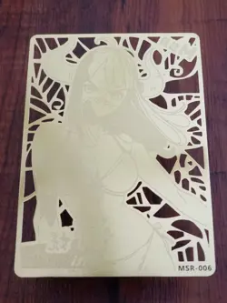 Ulti - One Piece - Goddess Story Gold Metal MSR-006 Card - Image 2