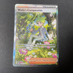 Pokemon TCG Mega Evolution Base 186/132 Wally's Compassion Card - Image 1