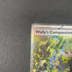 Pokemon TCG Mega Evolution Base 186/132 Wally's Compassion Card - Image 3