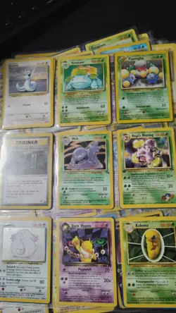 pokemon cards binder collection vintage - Starter set, Fossil, Rocket, and more - Image 4