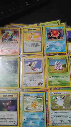 pokemon cards binder collection vintage - Starter set, Fossil, Rocket, and more - Image 5