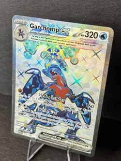Pokemon Garchomp EX Holo Ultra Rare TCG Card Paradox Rift 219/182 - Image 5