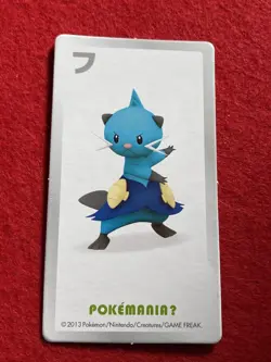 pokemon card Pokemania card 2013 Oshawott& Dewott& Samurott Japanese - Image 4