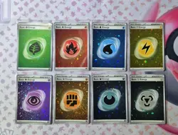 Pokemon 151 Holo Energy Complete Set Sve 001 - 008 S&V All 8 Cards - Image 1