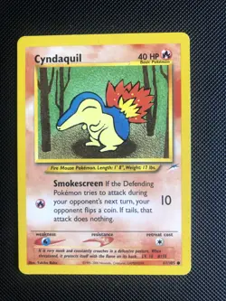 61/105 | Cyndaquil | Neo Destiny | Pokemon Card | - Image 1