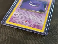 Pokemon Dark Gengar Neo Destiny Holo Card 6/105 WOTC Rare ITALIANO - Image 3