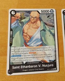 ONE PIECE CARD GAME HOLO CARTE FRANCAISE OP13-080 FR JCC MINT 2025 - Image 1
