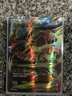 M Lucario EX 055A/111 Jumbo Cards Holo - Image 1