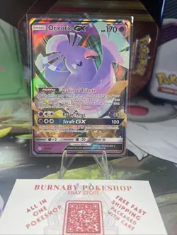 Oricorio GX 95/236 Cosmic Eclipse Holo NM Pokemon Card English - Image 2