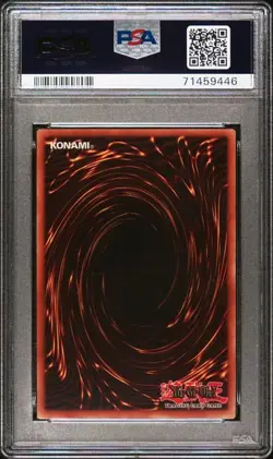 Yu-Gi-Oh! Barrel Dragon 1st Edition MRD-126 PSA 9 Mint Card Metal Raiders - Image 2