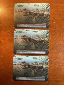 3x Tadpole Pond Unique Non-Foil Lot Sorcery Contested Realm Beta NM-M - Image 1