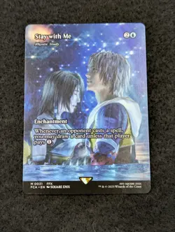 Rhystic Study (Stay with Me) Final Fantasy Showcase (Non-Foil) MTG NM - Image 1