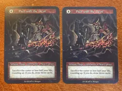 2x Pact With The Devil Unique Non-Foil Sorcery Contested Realm Beta NM-M - Image 1