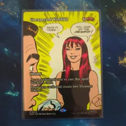 Unexpected Windfall (Borderless) - MTG Marvel’s Spider-Man Regular - Image 1