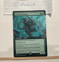 Frenzied Baloth (Extended Art) Edge of Eternities Regular - Image 1