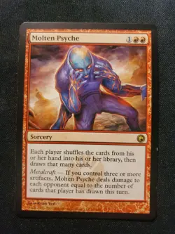Molten Psyche Scars of Mirrodin NM Magic The Gathering MTG Tcg - Image 1