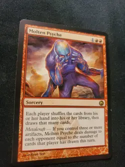 Molten Psyche Scars of Mirrodin NM Magic The Gathering MTG Tcg - Image 2