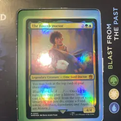 MTG Blast From The Past Dr. Who Commander Deck *Factory Sealed* WHO - Image 3