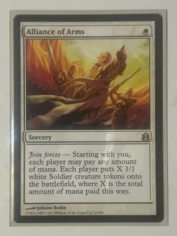 Alliance of Arms Commander LP Magic MTG - Image 1