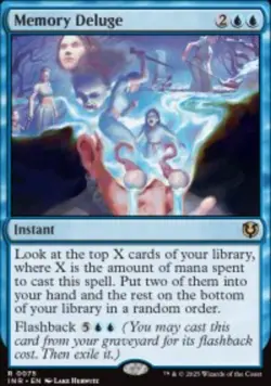 Memory Deluge Innistrad Remastered (INR) 75 MTG Foil - Image 1