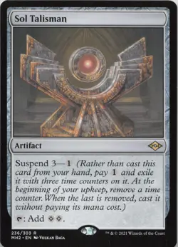 Sol Talisman R Modern Horizons 2 236 - LP MTG - Image 1