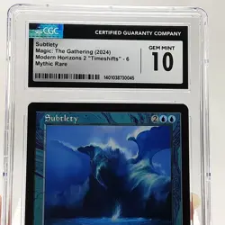 MTG - Modern Horizons 2 - Subtlety - Graded CGC 10 - Image 3