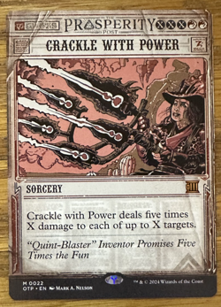 MTG Outlaws of Thunder Junction Breaking News, Crackle With Power - Image 1