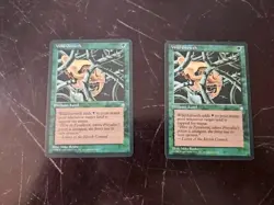 2 X Wild Growth | Ice Age | MTG Magic The Gathering | NM+ UNPLAYED - Image 1